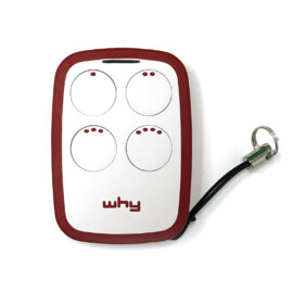 Why Evo NOA universal remote control (replacement remote), Granade Red