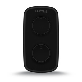 Why Evo Mini universal remote control (replacement remote), Intense Black