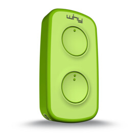 Why Evo Mini universal remote control (replacement remote), Acid Green