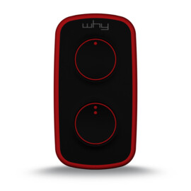 Why Evo Mini universal remote control (replacement remote), Vulcan Red